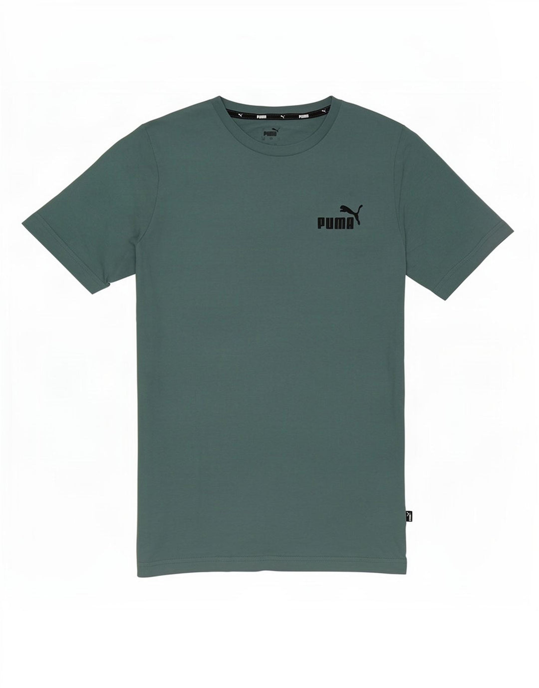 Puma Mens T-Shirt Top XS Green Cotton
