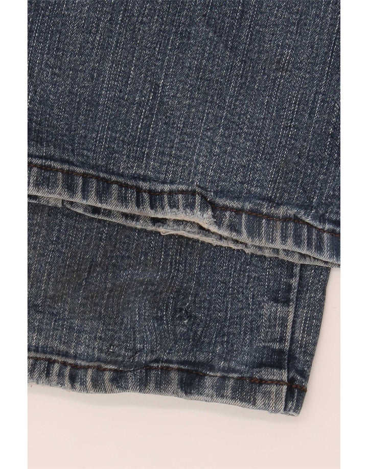 Wrangler Mens Texas Straight Jeans W36 L36 Blue Cotton