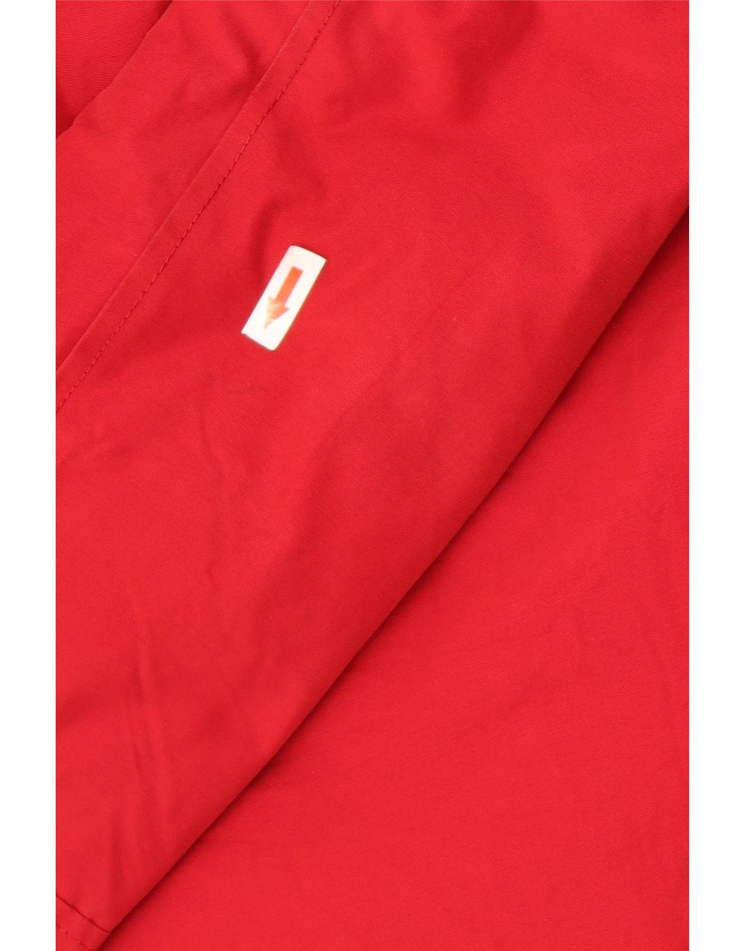 Woolrich Womens Hooded Padded Jacket UK 10 Small Red Cotton