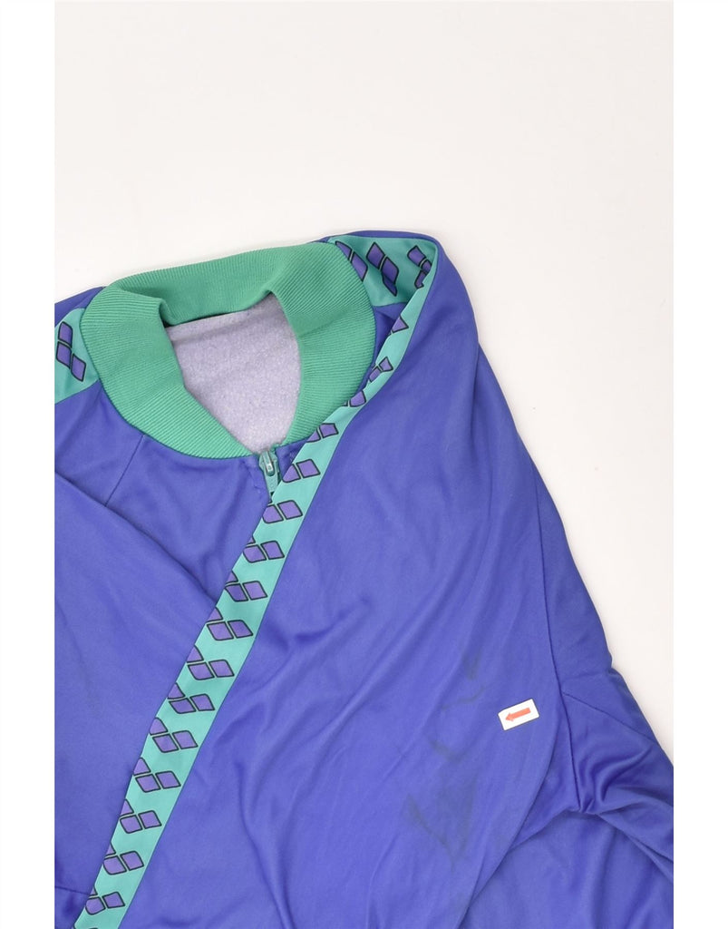 ARENA Boys Tracksuit Top Jacket 14-15 Years Blue Polyamide | Vintage Arena | Thrift | Second-Hand Arena | Used Clothing | Messina Hembry 