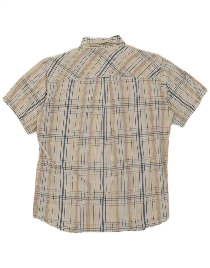 Marlboro Classics Mens Short Sleeve Shirt Medium Multicoloured Check Cotton