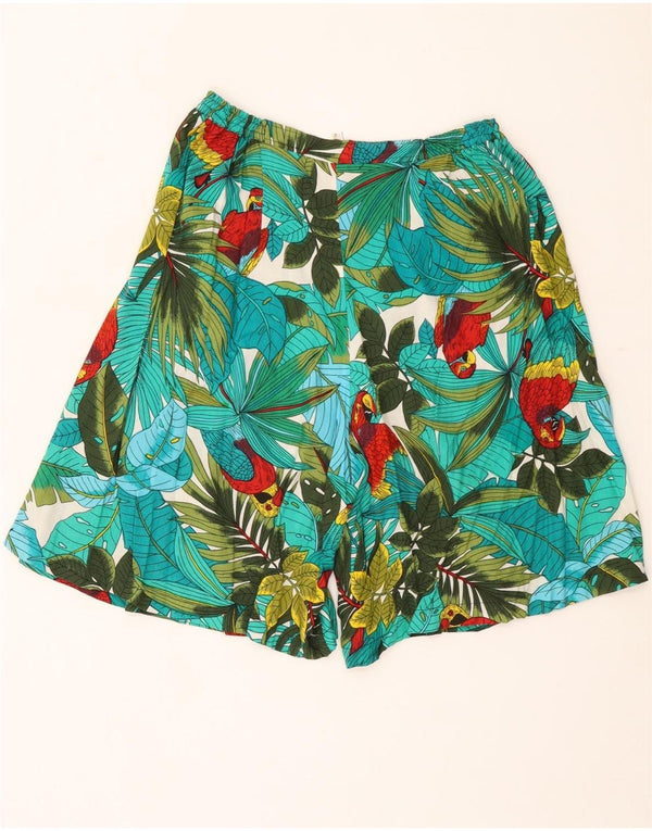 Vintage Mens Hawaiian Bermuda Shorts Medium W30 Multicoloured Floral