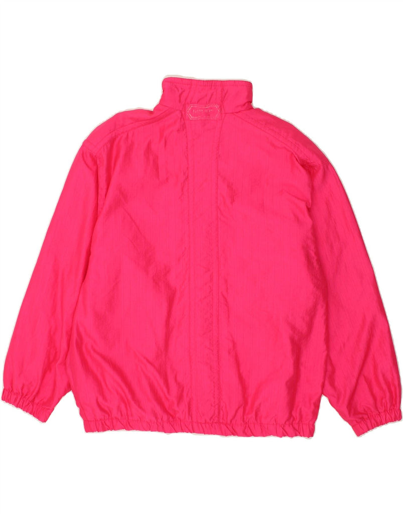 VINTAGE Womens Oversized Tracksuit Top Jacket EU 40 Medium Pink Polyamide | Vintage Vintage | Thrift | Second-Hand Vintage | Used Clothing | Messina Hembry 