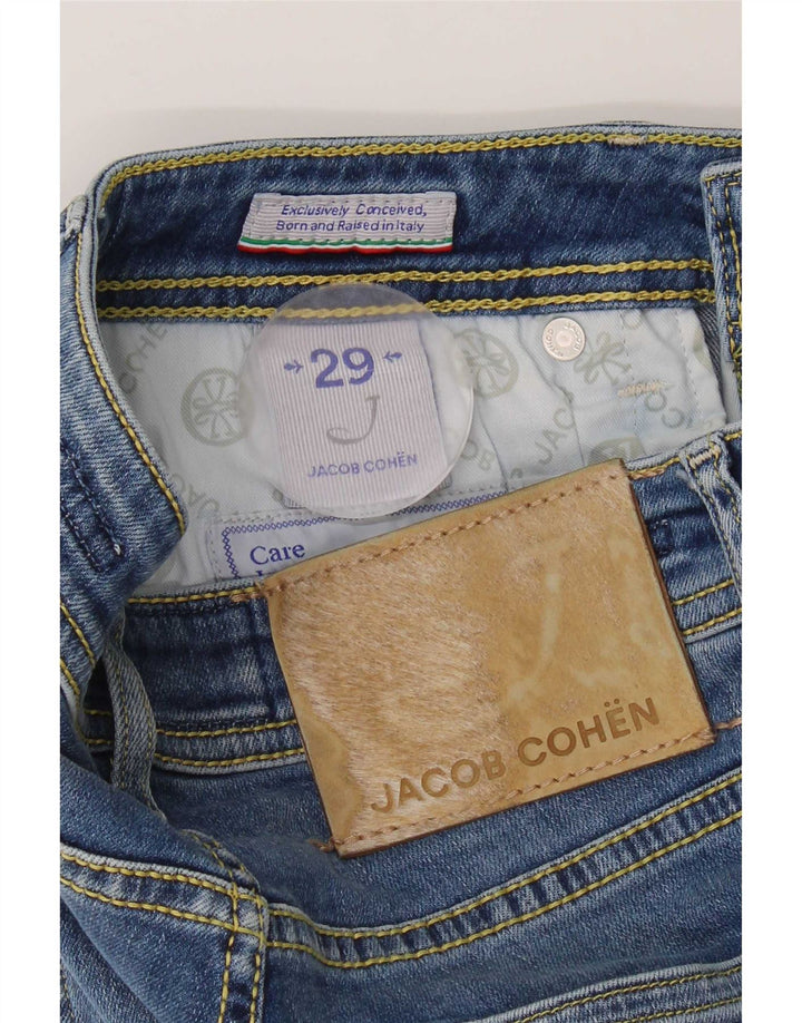 Jacob Cohen Womens Slim Jeans W29 L26 Blue Cotton