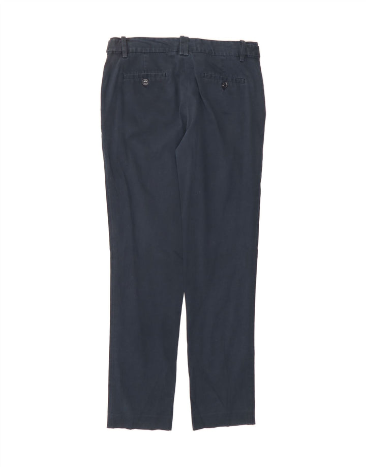 MASSIMO DUTTI Womens Slim Chino Trousers W28 L30  Navy Blue Cotton Vintage Massimo Dutti and Second-Hand Massimo Dutti from Messina Hembry 