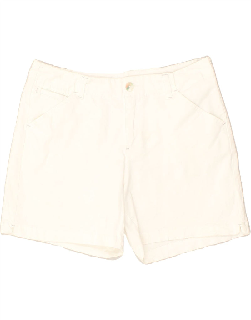 LEE Womens Mid Rise Casual Shorts W32 Large  White | Vintage Lee | Thrift | Second-Hand Lee | Used Clothing | Messina Hembry 