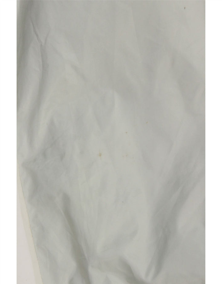 Invicta Womens Hooded Rain Jacket UK 10 Small White Polyester