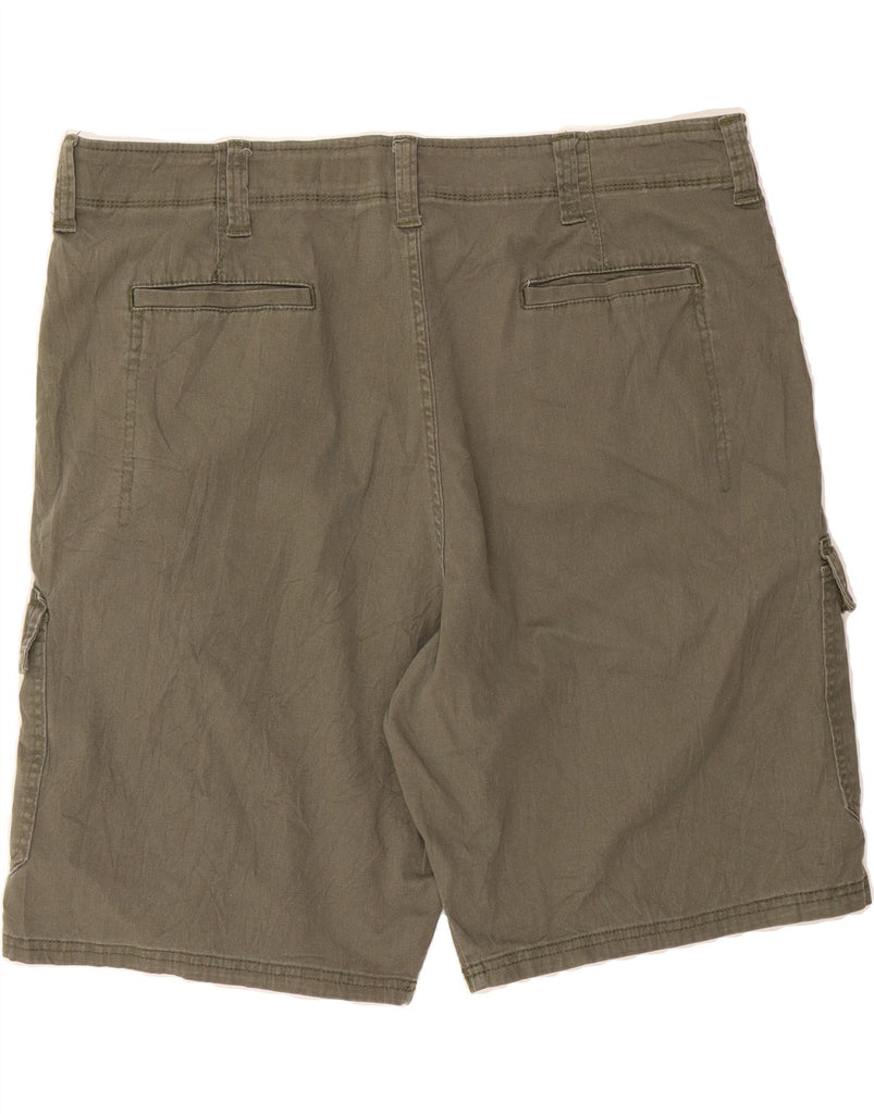 WRANGLER Mens Relaxed Fit Cargo Shorts W40 XL Khaki Cotton Vintage Wrangler and Second-Hand Wrangler from Messina Hembry 