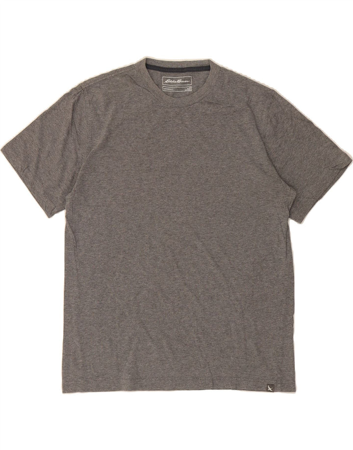 EDDIE BAUER Mens T-Shirt Top Medium Grey Cotton Vintage Eddie Bauer and Second-Hand Eddie Bauer from Messina Hembry 