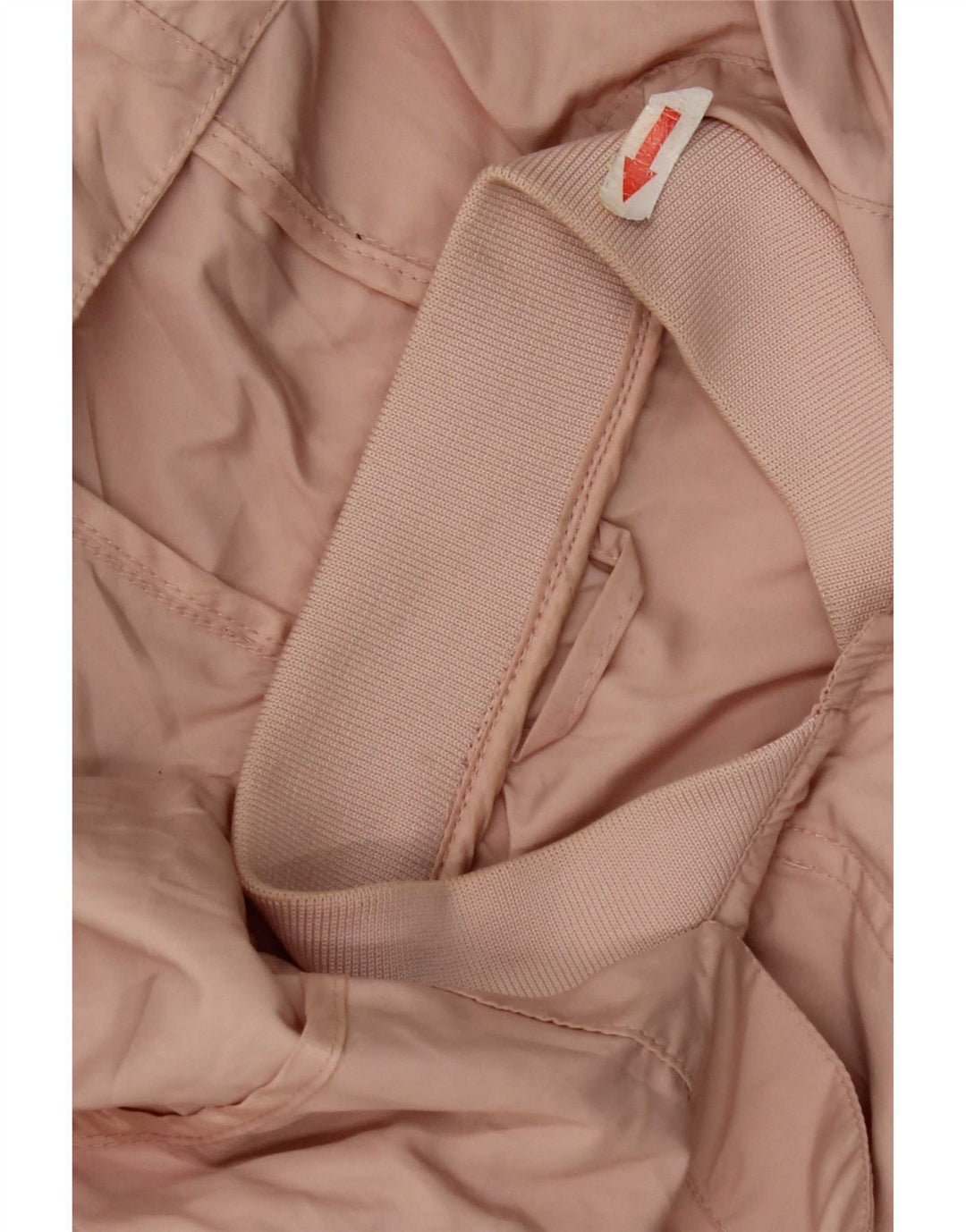 Zara Womens Hooded Rain Jacket UK 14 Medium Pink Polyester