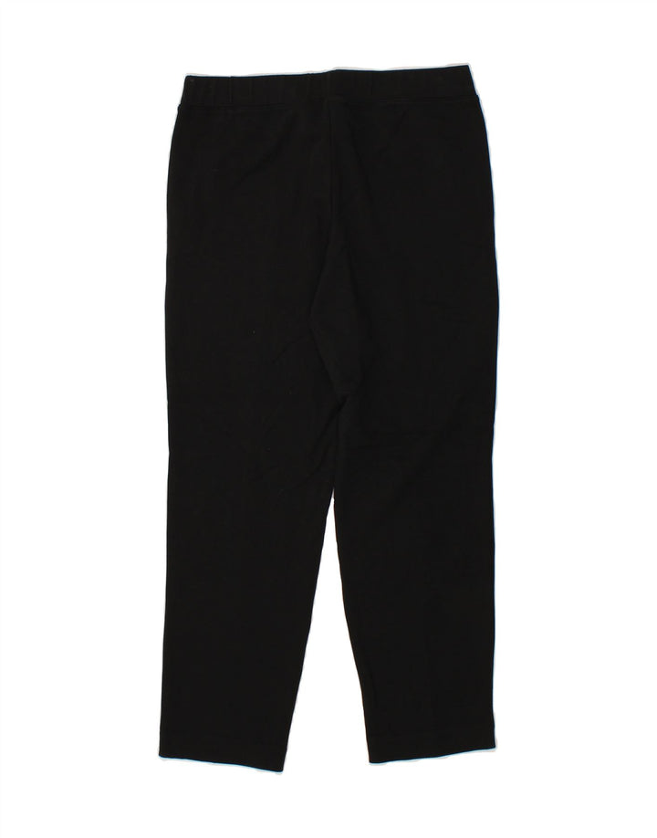 J. CREW Womens Straight Chino Trousers Medium W30 L26 Black Cotton Vintage J. Crew and Second-Hand J. Crew from Messina Hembry 