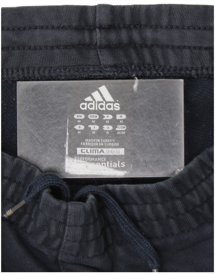 Adidas Mens Clima 365 Tracksuit Trousers Medium Navy Blue Cotton
