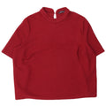 Marks & Spencer Womens Blouse Top UK 20 2XL Burgundy Polyester