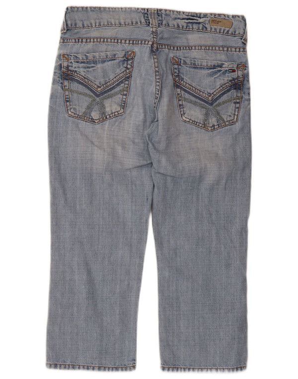 Tommy Hilfiger Womens Capri Jeans W30 L21 Blue Cotton