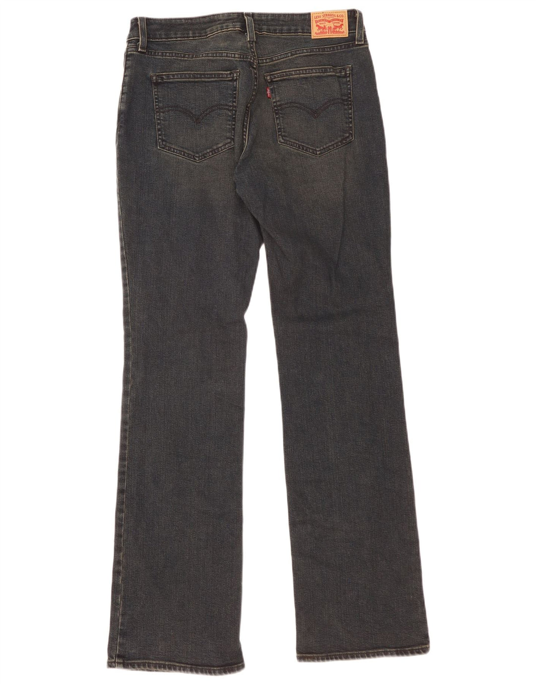 Levi's Womens Super Low Bootcut Jeans W30 L34 Black Cotton