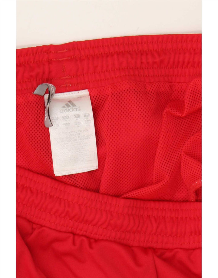 Adidas Mens Climacool Sport Shorts Medium  Red Polyester