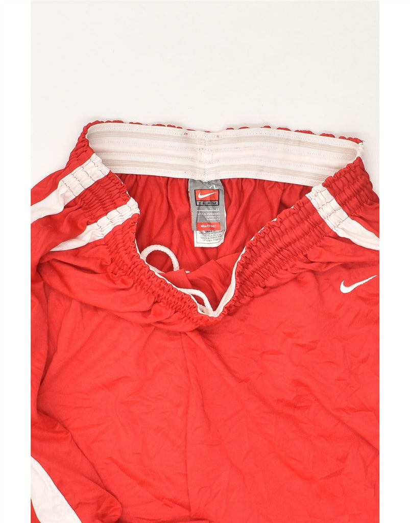 NIKE Mens Dri Fit Sport Shorts XL Red Polyester | Vintage Nike | Thrift | Second-Hand Nike | Used Clothing | Messina Hembry 