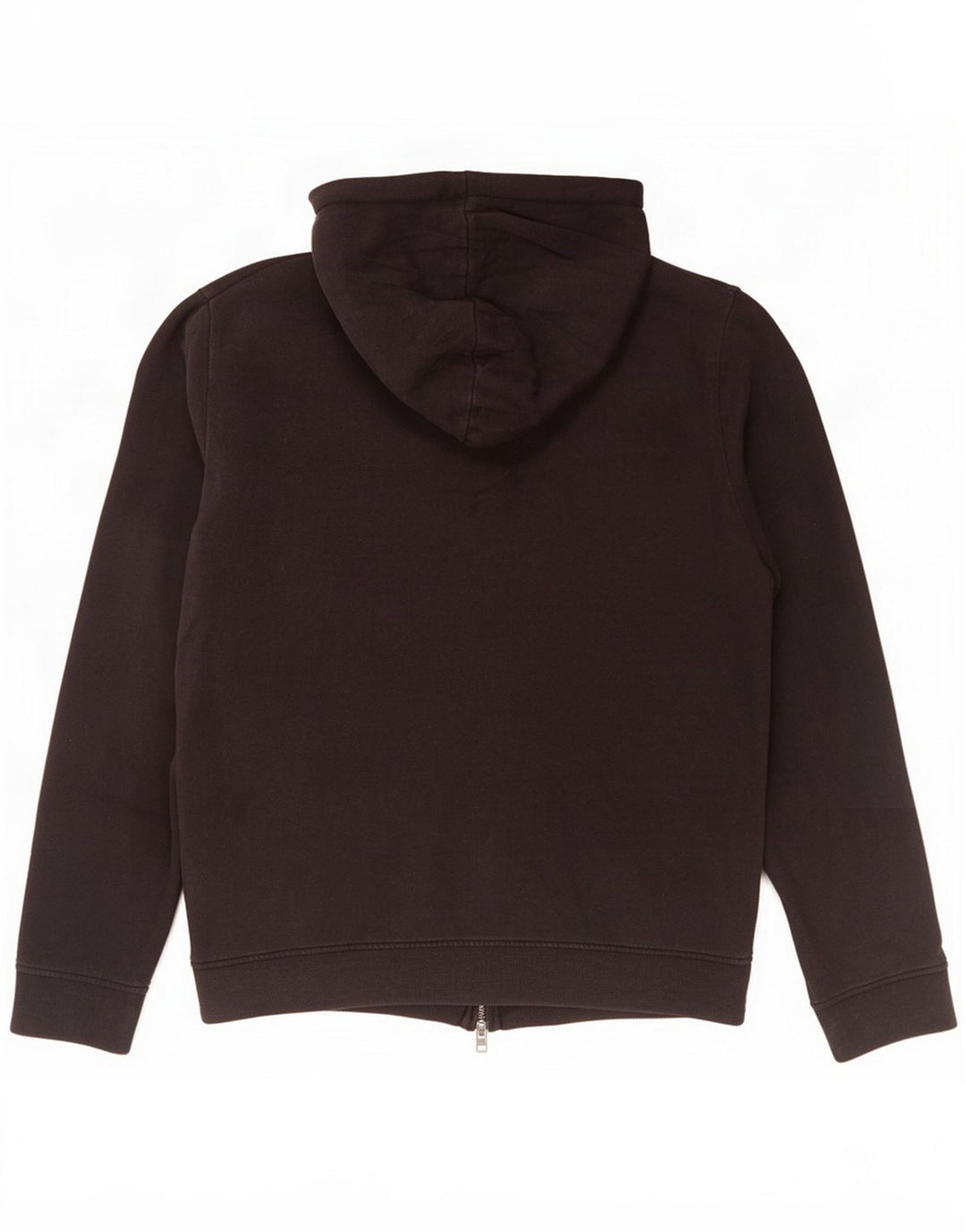 All Saints Mens Zip Hoodie Sweater Large Black