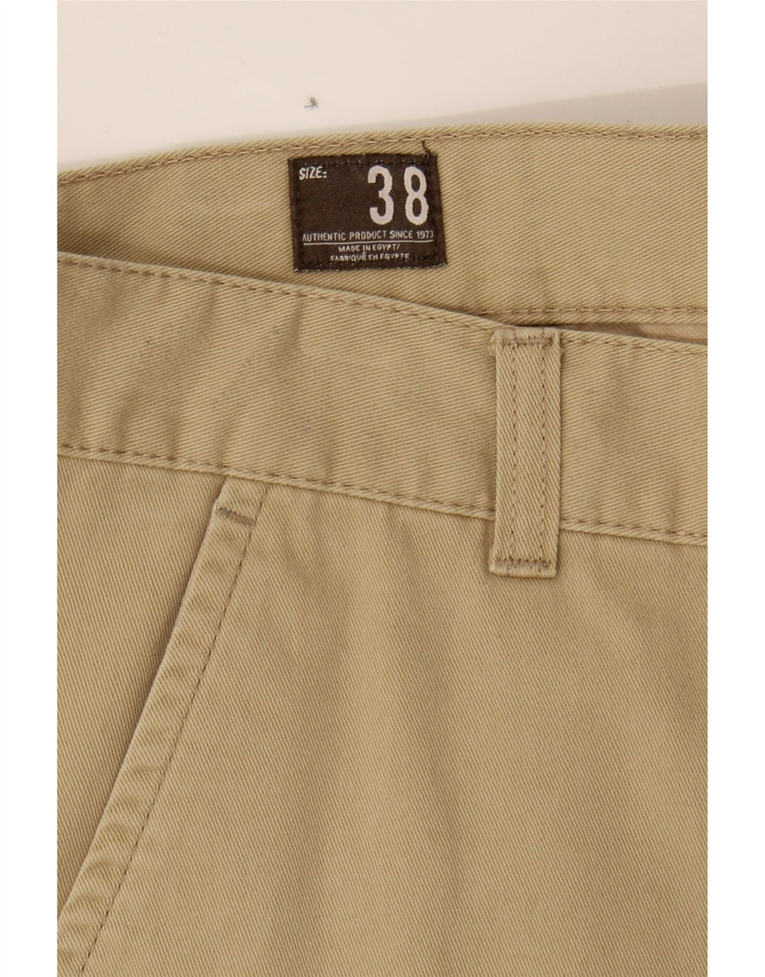 TIMBERLAND Mens Straight Chino Trousers W38 L28 Beige Cotton Vintage Timberland and Second-Hand Timberland from Messina Hembry 