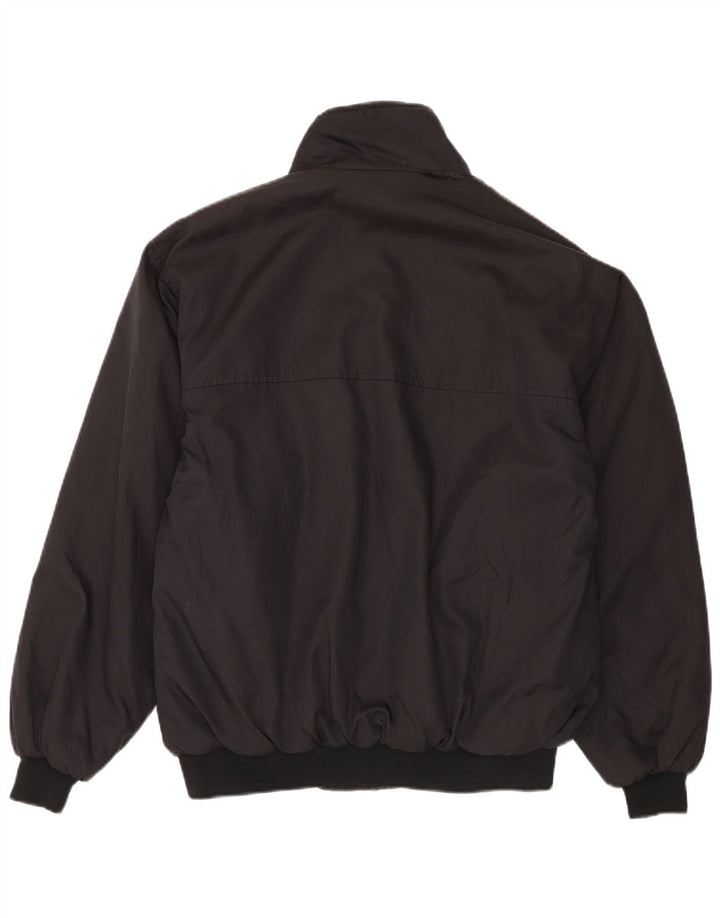 North Sails Mens Bomber Jacket UK 42 XL Black Polyamide