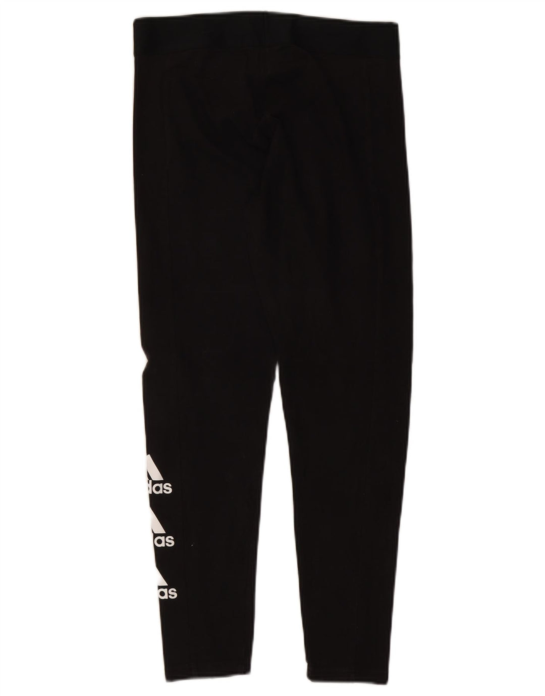 ADIDAS Womens Graphic Leggings UK 16/18 Large  Black