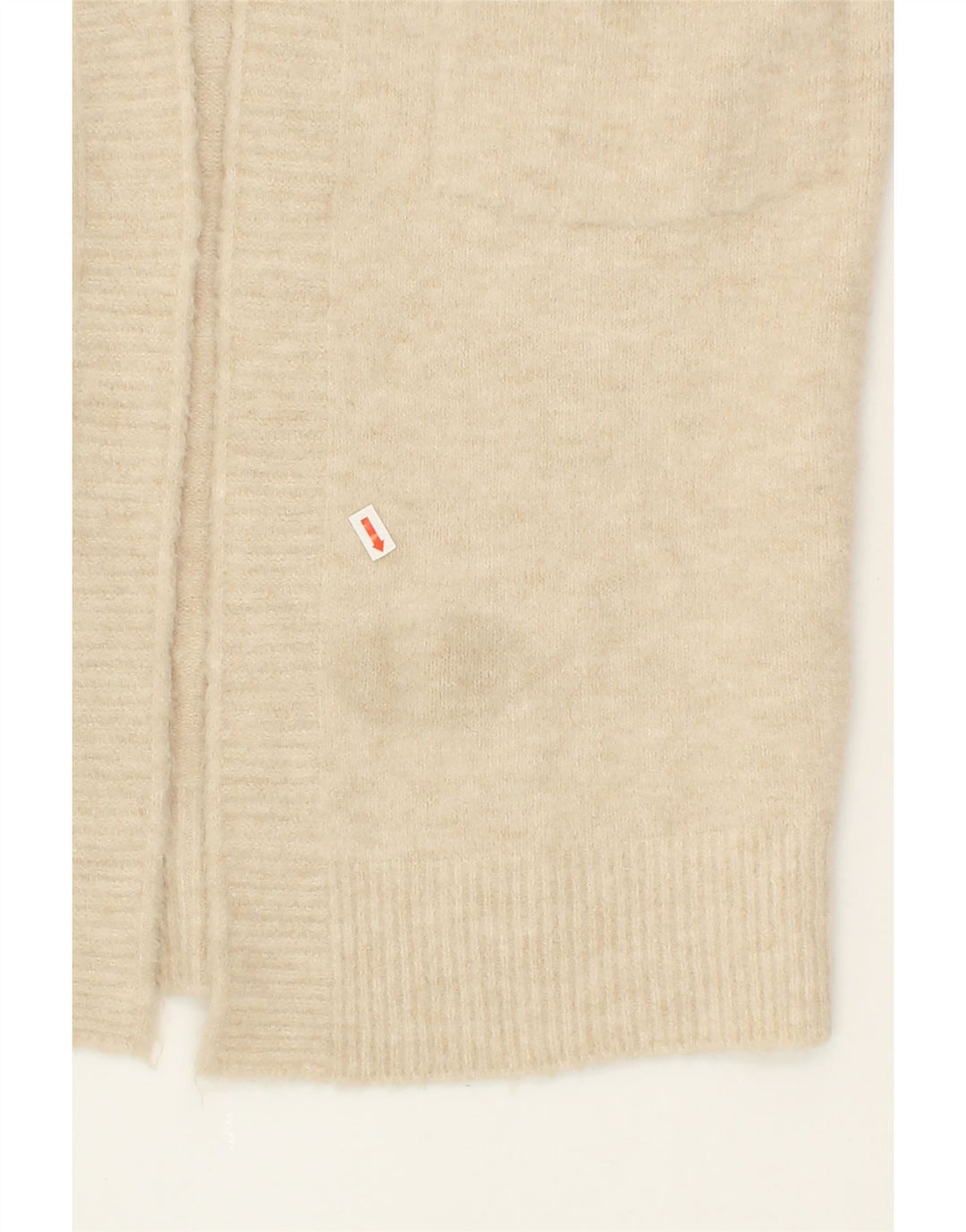 PINKO Womens Oversized Longline Open Cardigan Sweater UK 16 Large Beige Vintage Pinko and Second-Hand Pinko from Messina Hembry 