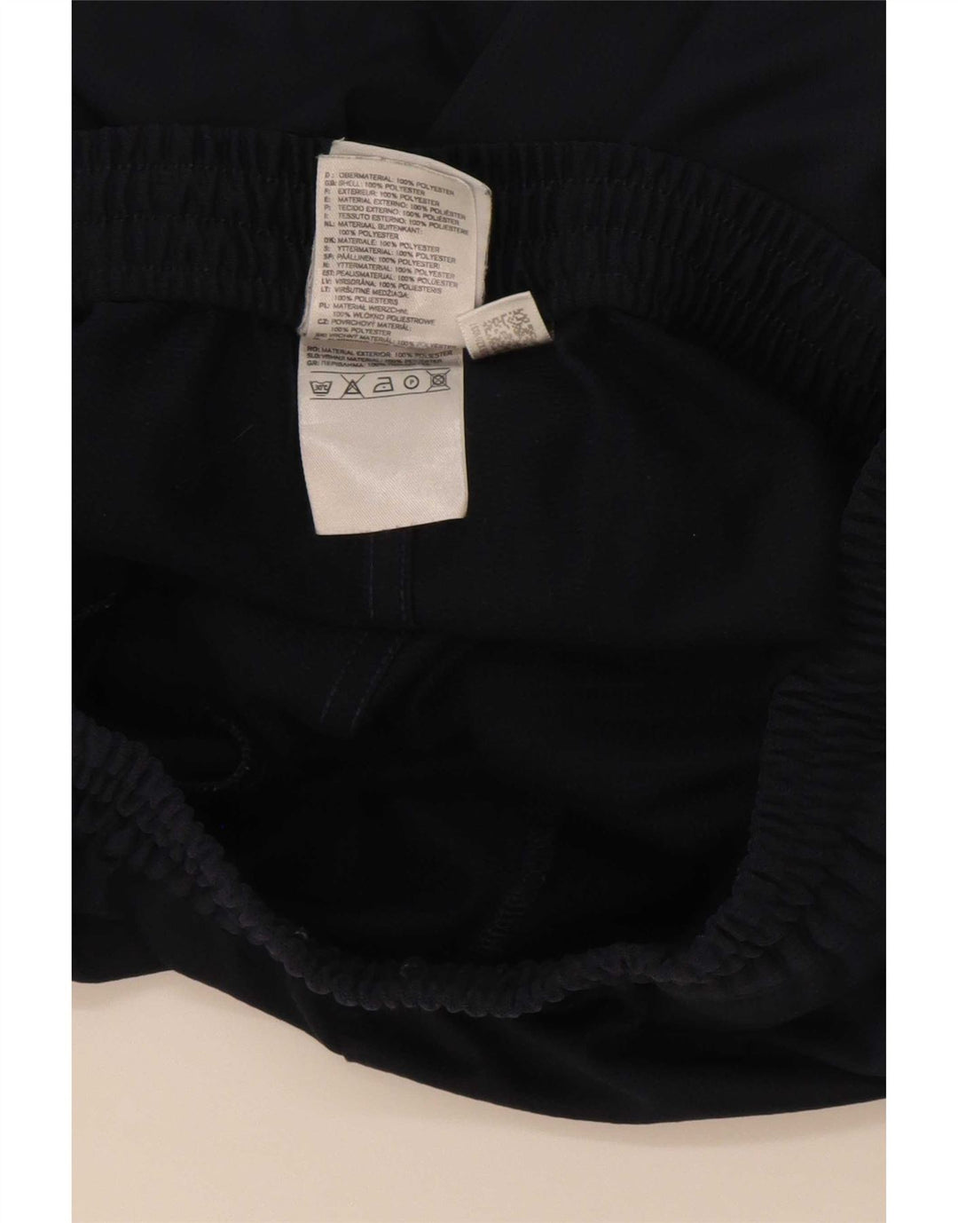 Adidas Mens Sport Shorts Small Navy Blue Polyester