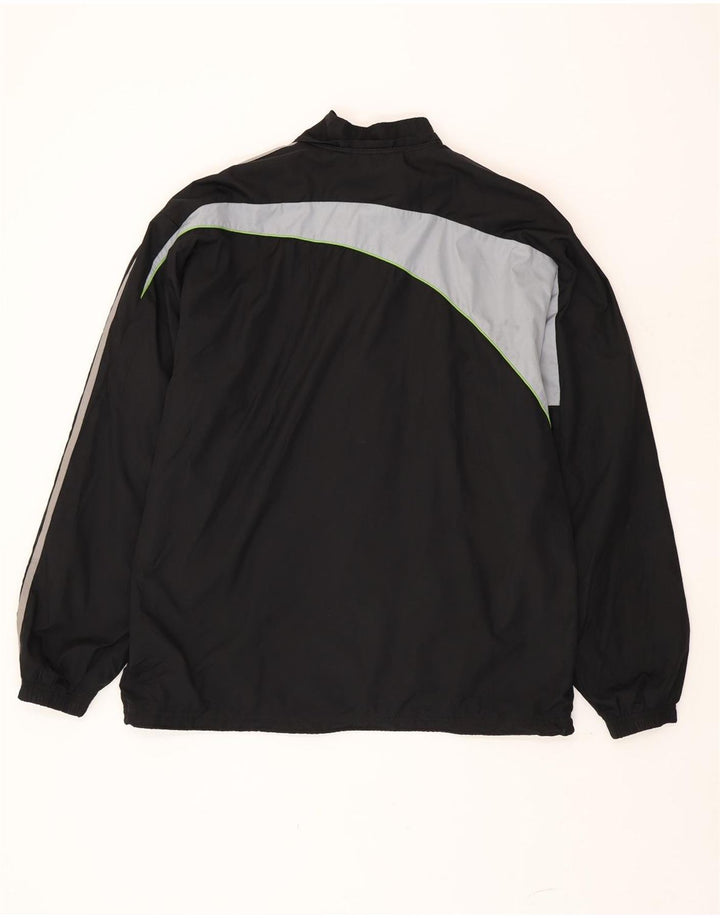 Adidas Mens All Blacks Tracksuit Top Jacket Large Black Colourblock