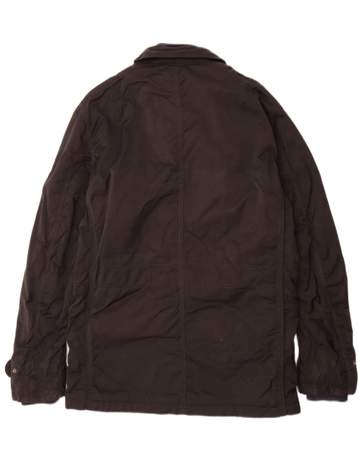 Tommy Hilfiger Mens Utility Jacket UK 38 Medium Black Nylon