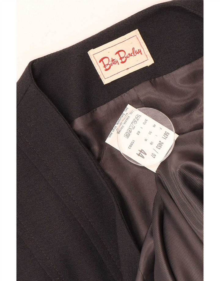 Betty Barclay Womens Blazer Jacket UK 18 XL Grey Viscose