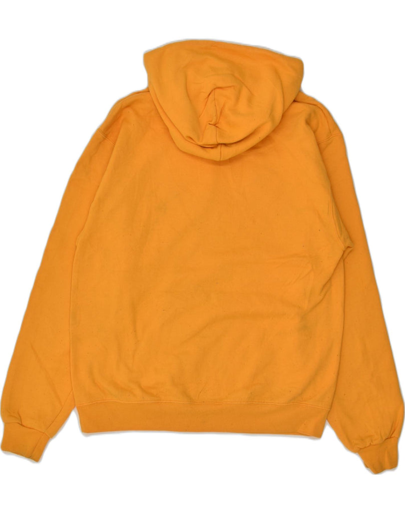 CHAMPION Mens Graphic Hoodie Jumper Medium Yellow | Vintage Champion | Thrift | Second-Hand Champion | Used Clothing | Messina Hembry 