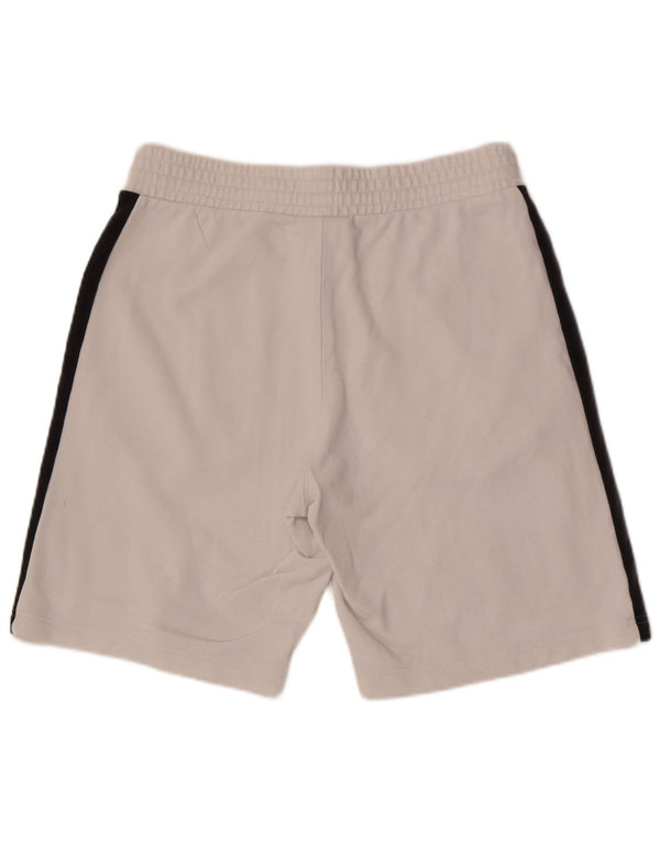 Champion Mens Sport Shorts Small White Colourblock Cotton