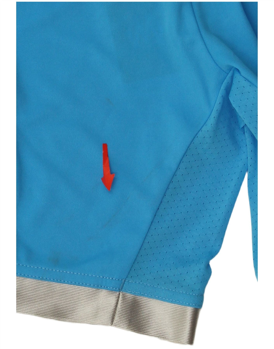 ADIDAS Boys Climacool Sport Shorts 7-8 Years  Blue Polyester