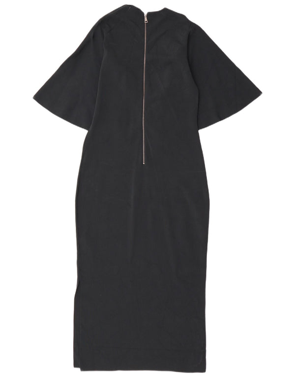 Ted Baker Womens Batwing Maxi Dress Size 4 Large Green Viscose
