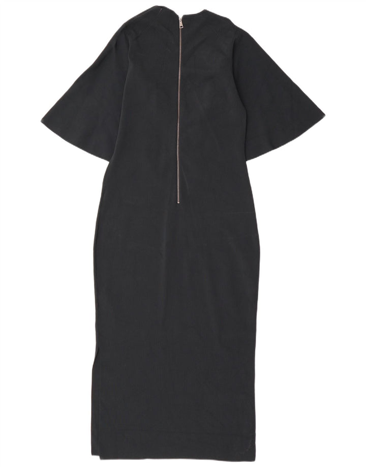 Ted Baker Womens Batwing Maxi Dress Size 4 Large Green Viscose