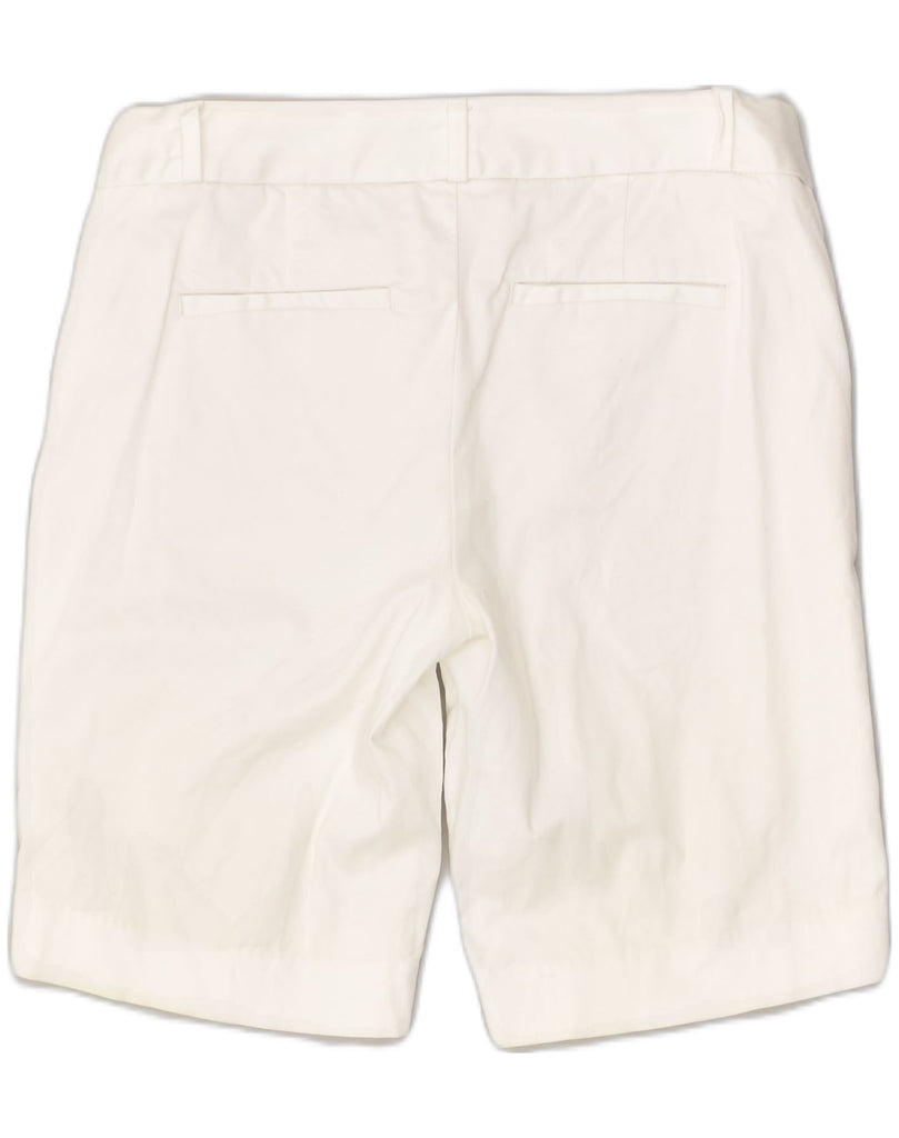 BANANA REPUBLIC Womens Chino Shorts US 0 XS W30 White | Vintage Banana Republic | Thrift | Second-Hand Banana Republic | Used Clothing | Messina Hembry 