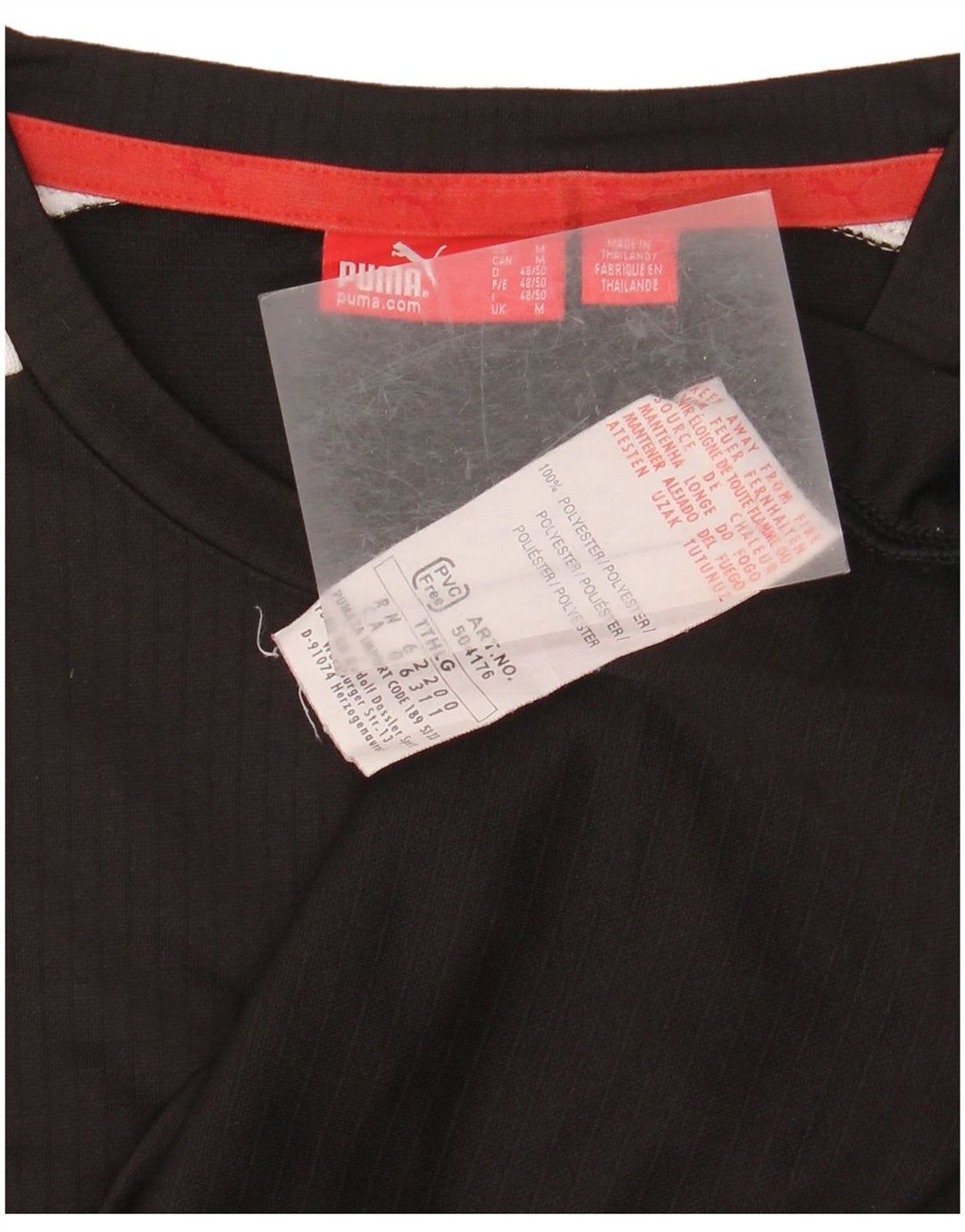 Puma Mens Graphic Vest Top Medium Black Colourblock Polyester Sports