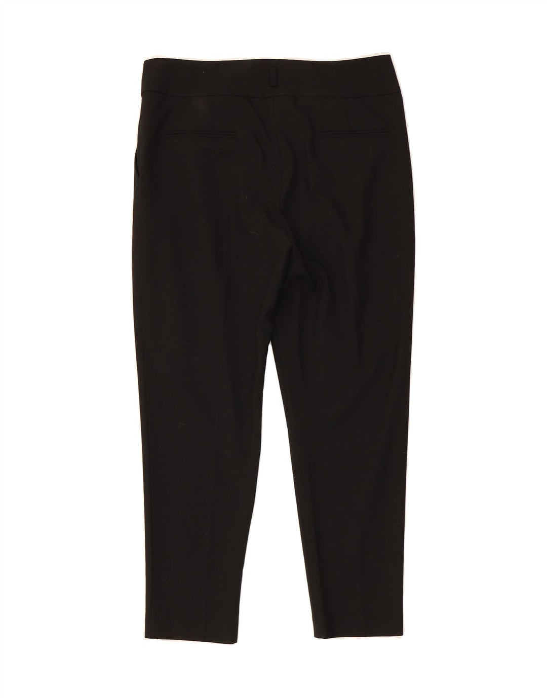 ZARA Womens Slim Cropped Trousers Medium W32 L25 Black Vintage Zara and Second-Hand Zara from Messina Hembry 