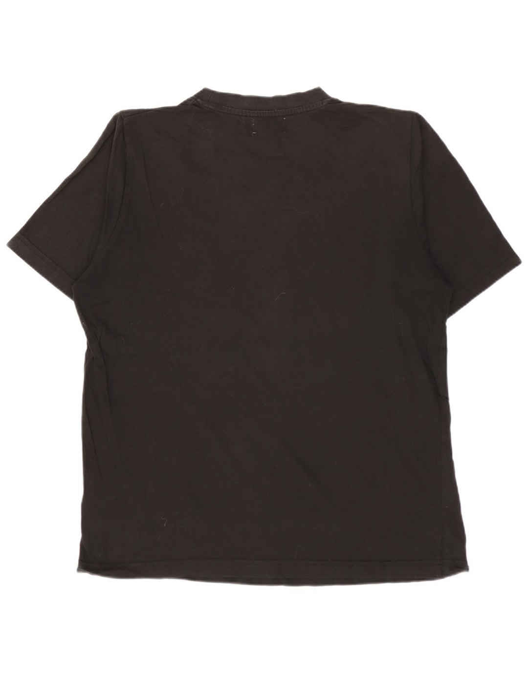 KAPPA Mens Graphic T-Shirt Top Small Black Cotton