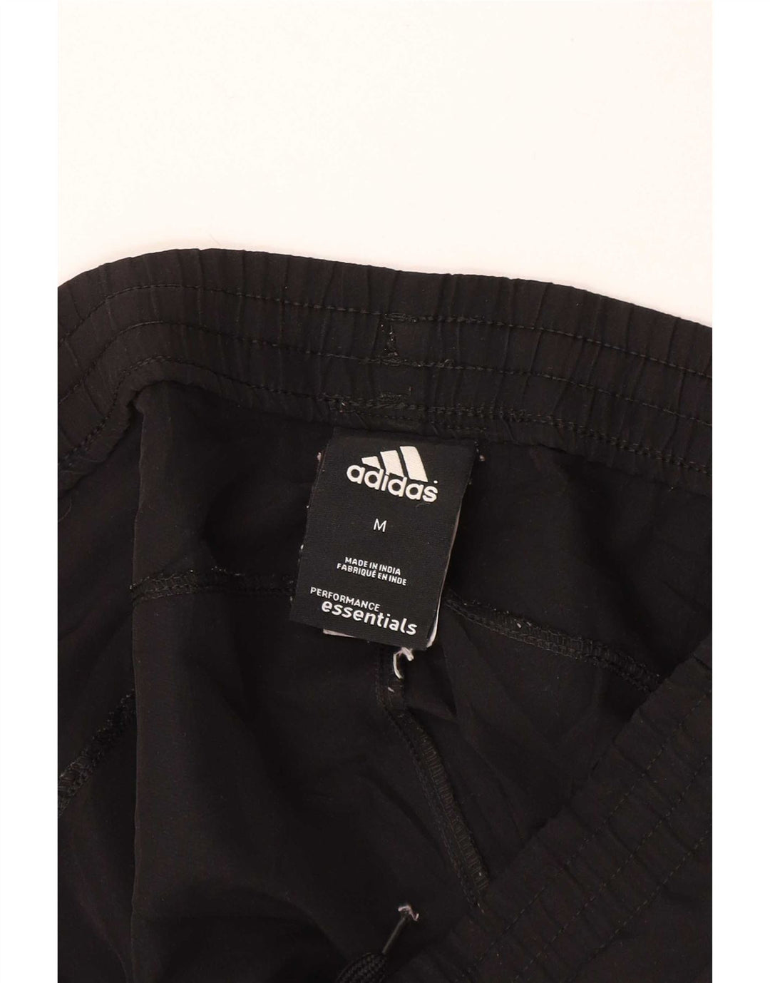 Adidas Mens Tracksuit Trousers Medium  Black Polyester