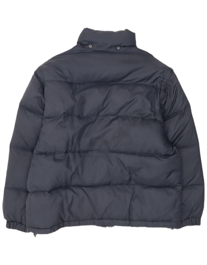 INVICTA Mens Padded Jacket UK 40 Large Navy Blue Polyamide