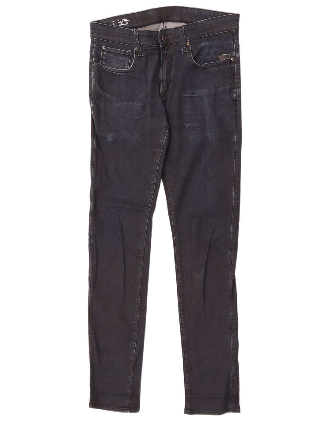 G-Star Mens Revend Slim Jeans W32 L34 Navy Blue Cotton