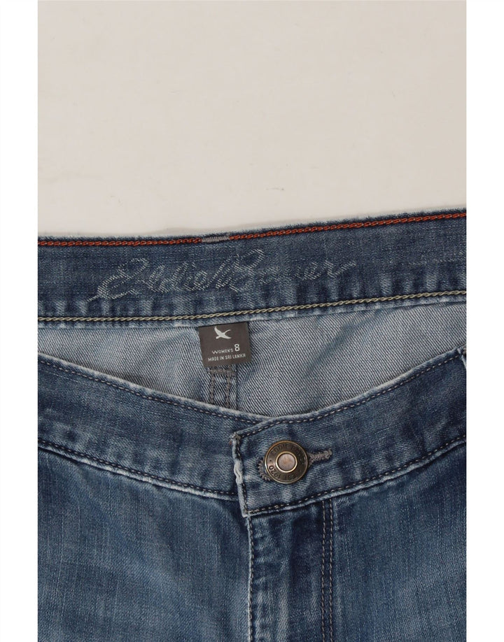 EDDIE BAUER Womens Denim Shorts US 8 Medium W32  Blue Vintage Eddie Bauer and Second-Hand Eddie Bauer from Messina Hembry 