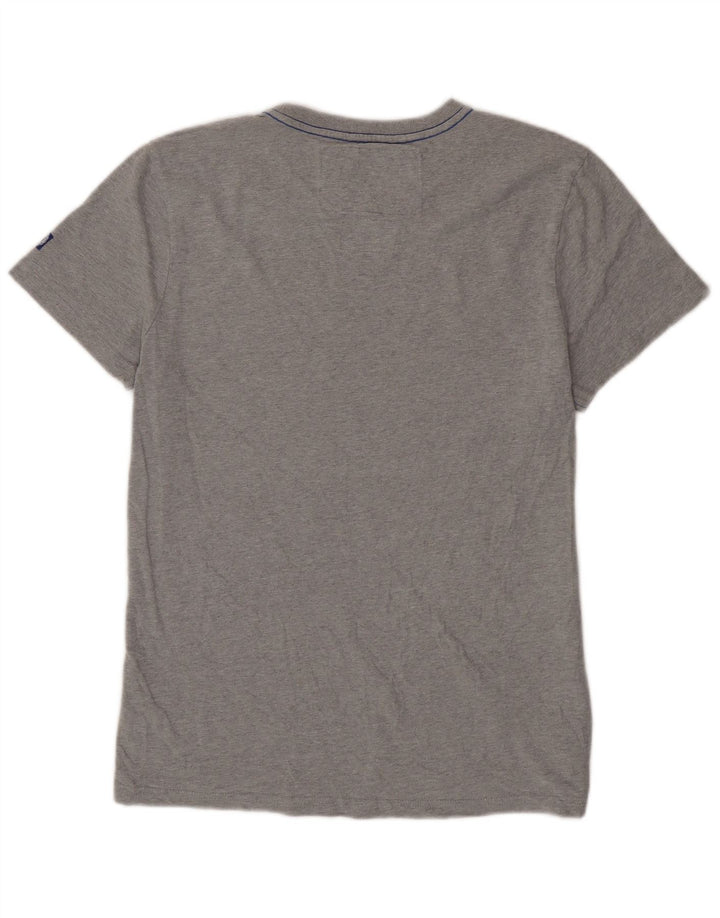 Superdry Mens Graphic T-Shirt Top XL Grey Cotton