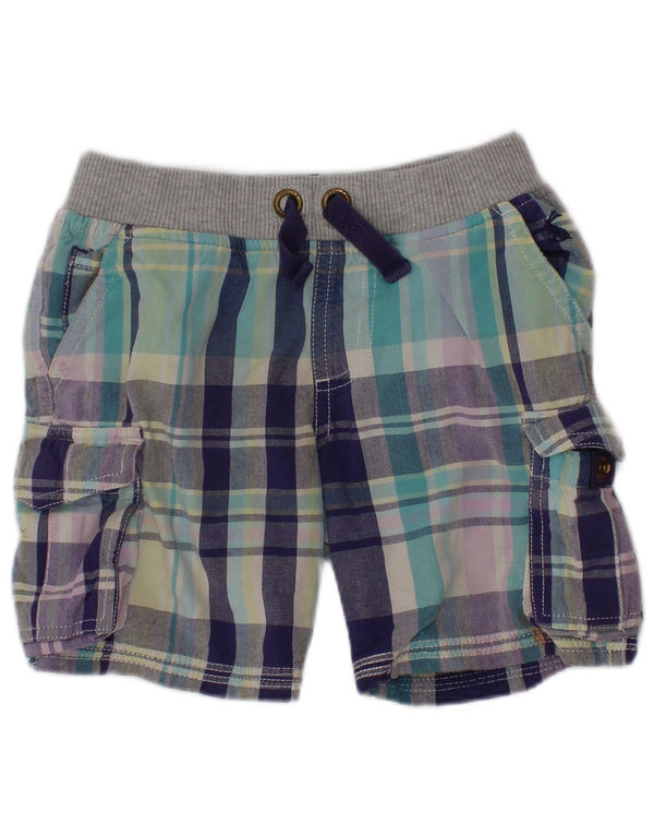 Joules Girls Cargo Shorts 2-3 Years W20 Multicoloured Check