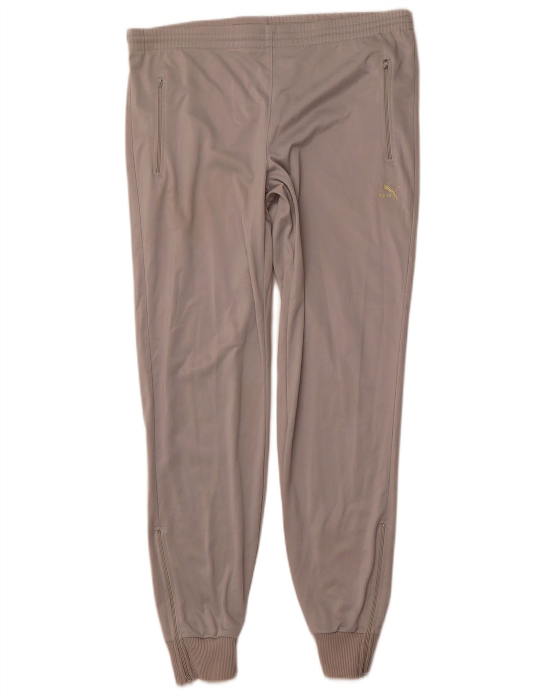 Puma Mens Full Tracksuit Large Grey Colourblock Polyester