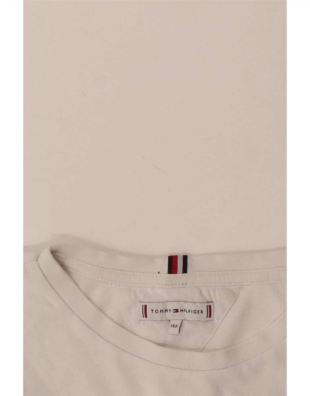 Tommy Hilfiger Boys Graphic Top Long Sleeve 11-12 Years White