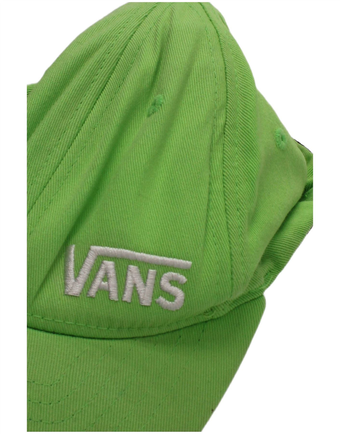 Vans Boys Graphic Baseball Cap 9-10 Years One Size Green Cotton