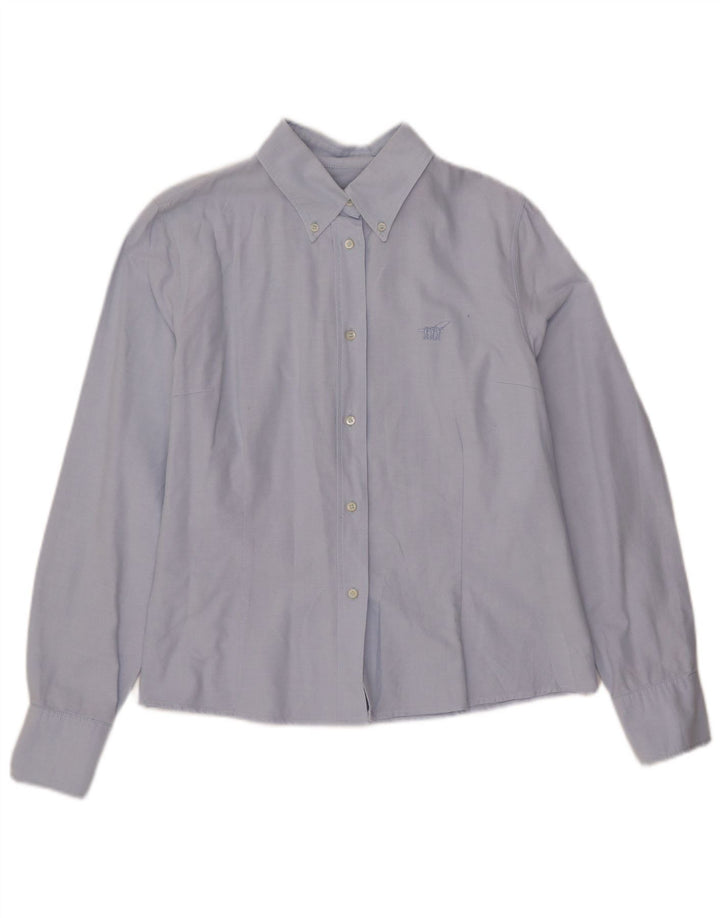 Henry Cottons Womens Shirt IT 50 XL Blue Cotton