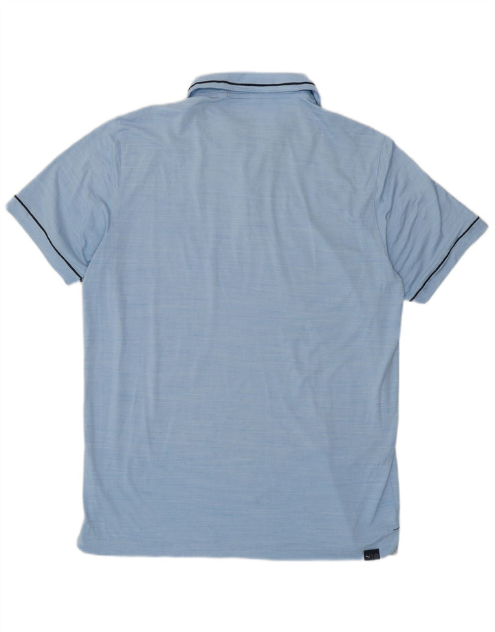 PUMA Mens Polo Shirt Medium Blue